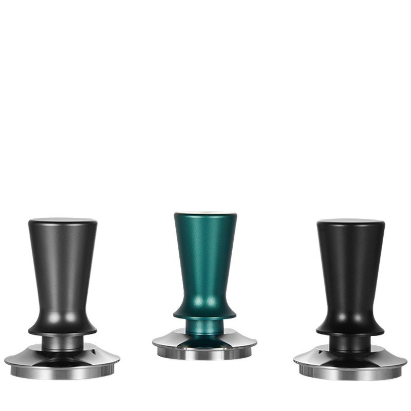 Calcolatore espresso a pressione e carico di molla per chicchi di caffè in acciaio inox