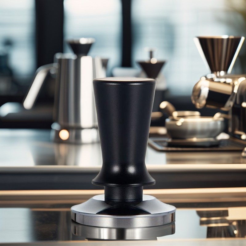 Ristorante e casa Espresso Tamper in acciaio inossidabile da 53 mm con pressione calibrata
