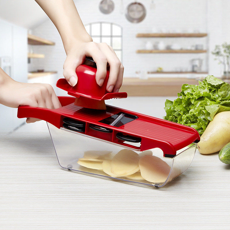 Materiale alimentare multifunzionale 16 in 1 tagliatrice manuale per alimenti sani