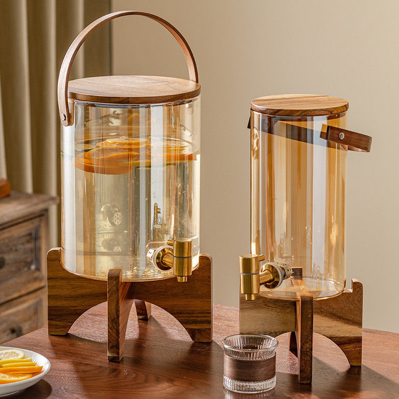 Consumo di bevande Dispenser liquidi unisex per caffè tè succo di frutta acqua liquore bicchiere bevande succo di bevande con rubinetto