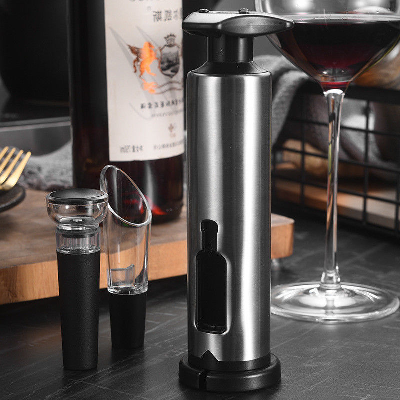 Auto Pourer Metallo Wine Opener Ricaricabile Batteria Azionato Corsetto Regali di Natale Devi avere