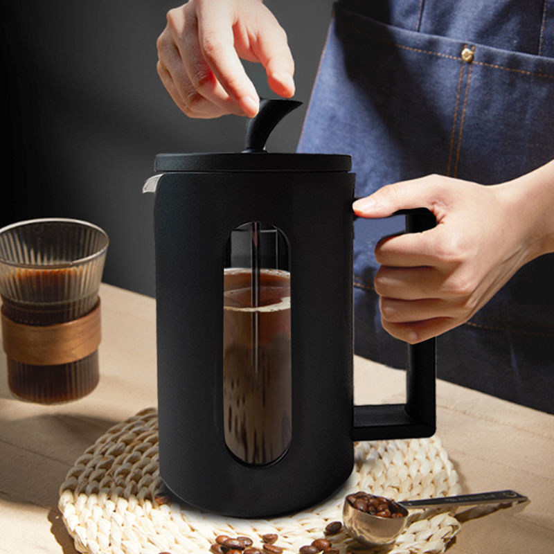 Classico stile di design 600ml Ceramica French Press per il caffè Mocca Durable e materiale