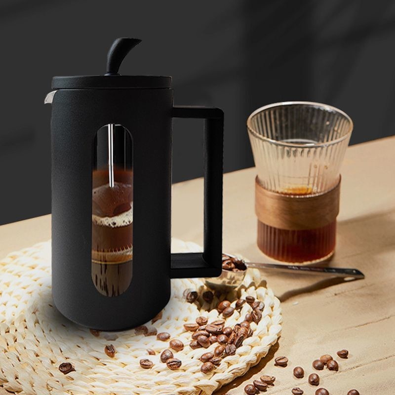 Pressa francese in ceramica d'epoca Perfetta per gli amanti del caffè Mocca in casa Hotel ristorante